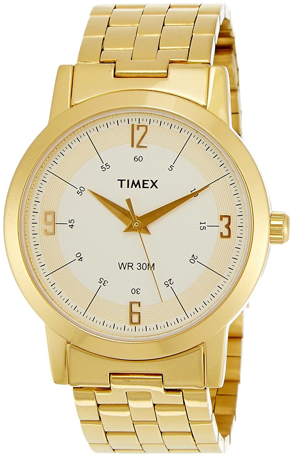 

Timex Gold Round Analog Watch-TI000T10200-TI000T10200
