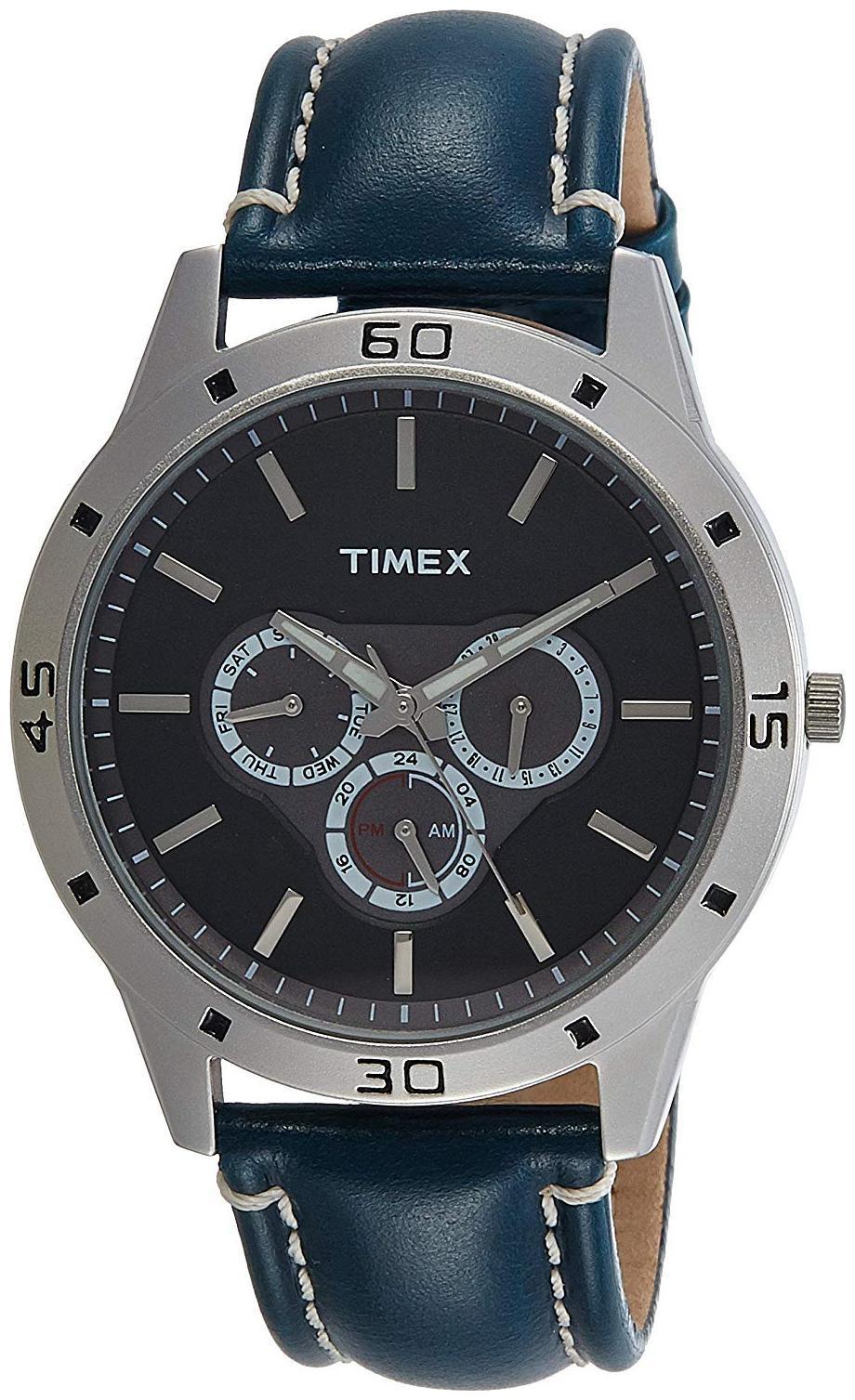 

Timex Leather Chronograph Watch
