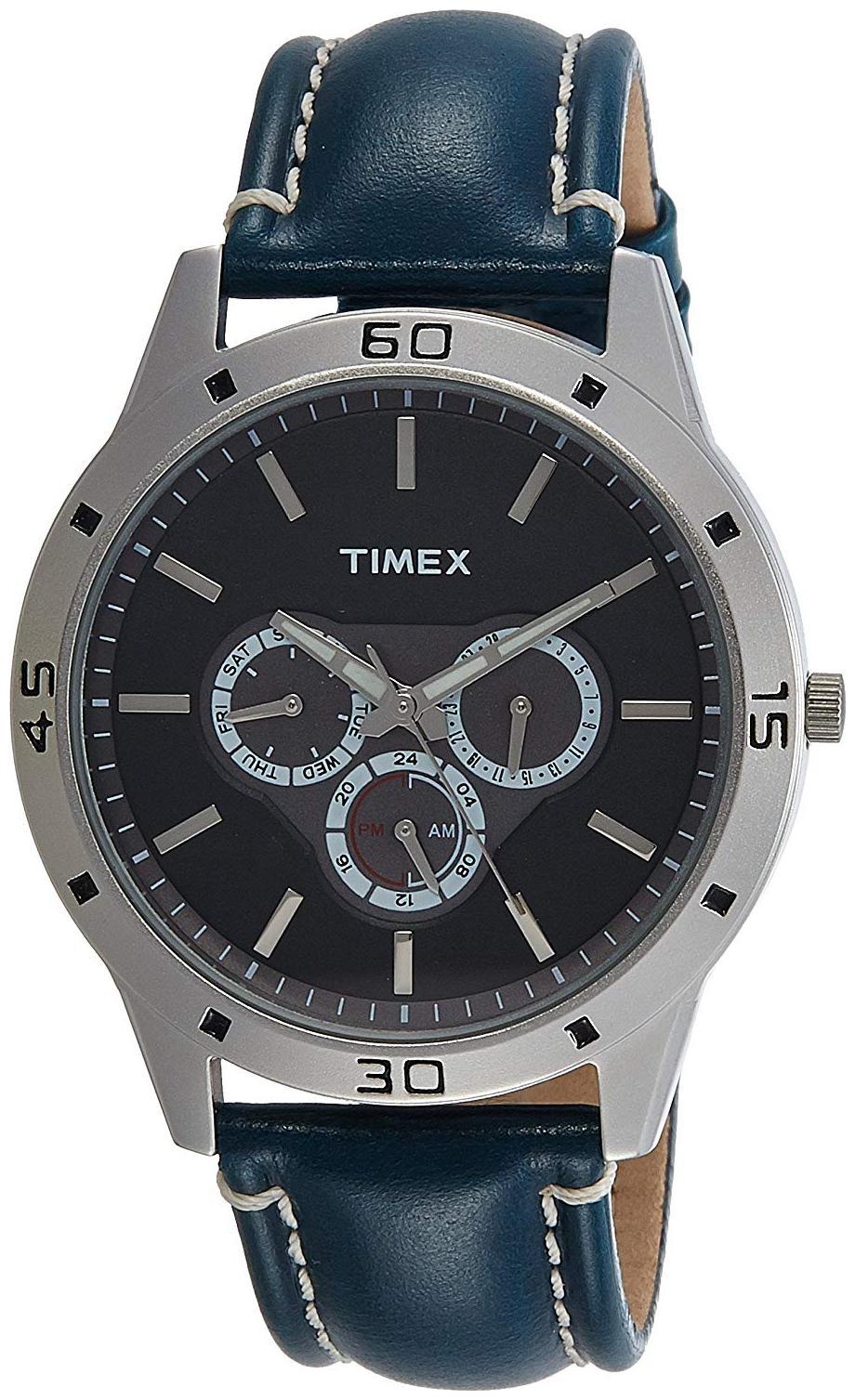 

Timex Leather Chronograph Watch