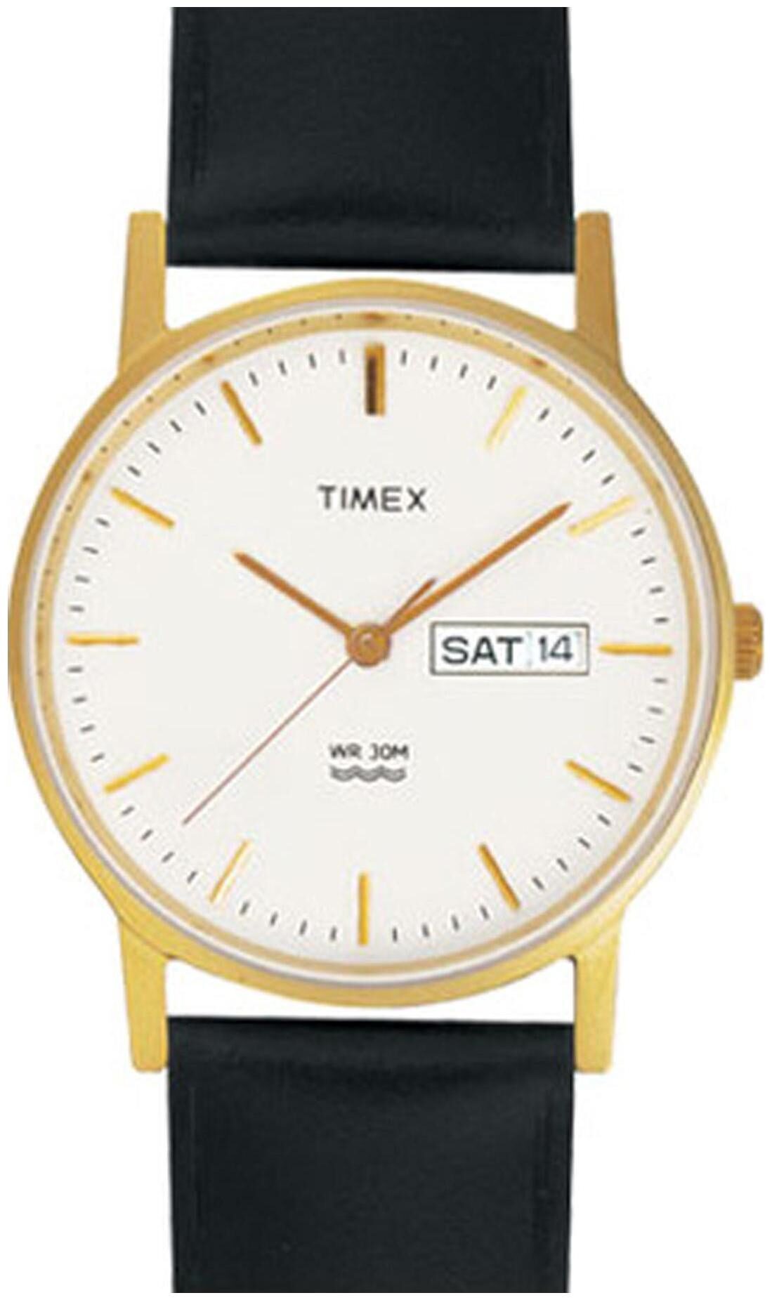 

Timex Round Dial Black Analog Watch-A500-A500
