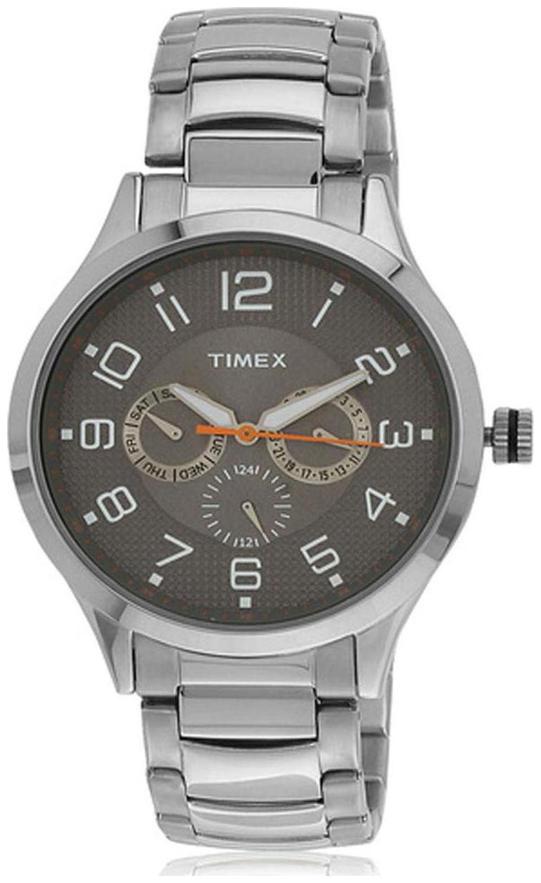 

Timex Silver Round Analog Watch-TW000T307-TW000T307