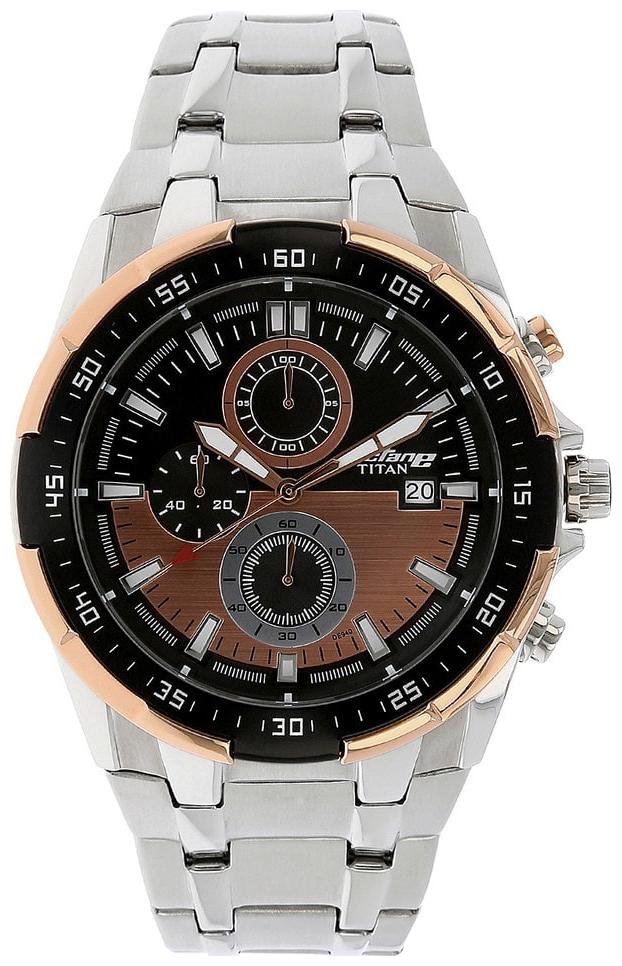 

Titan 90044KM04 Men Chronograph watch