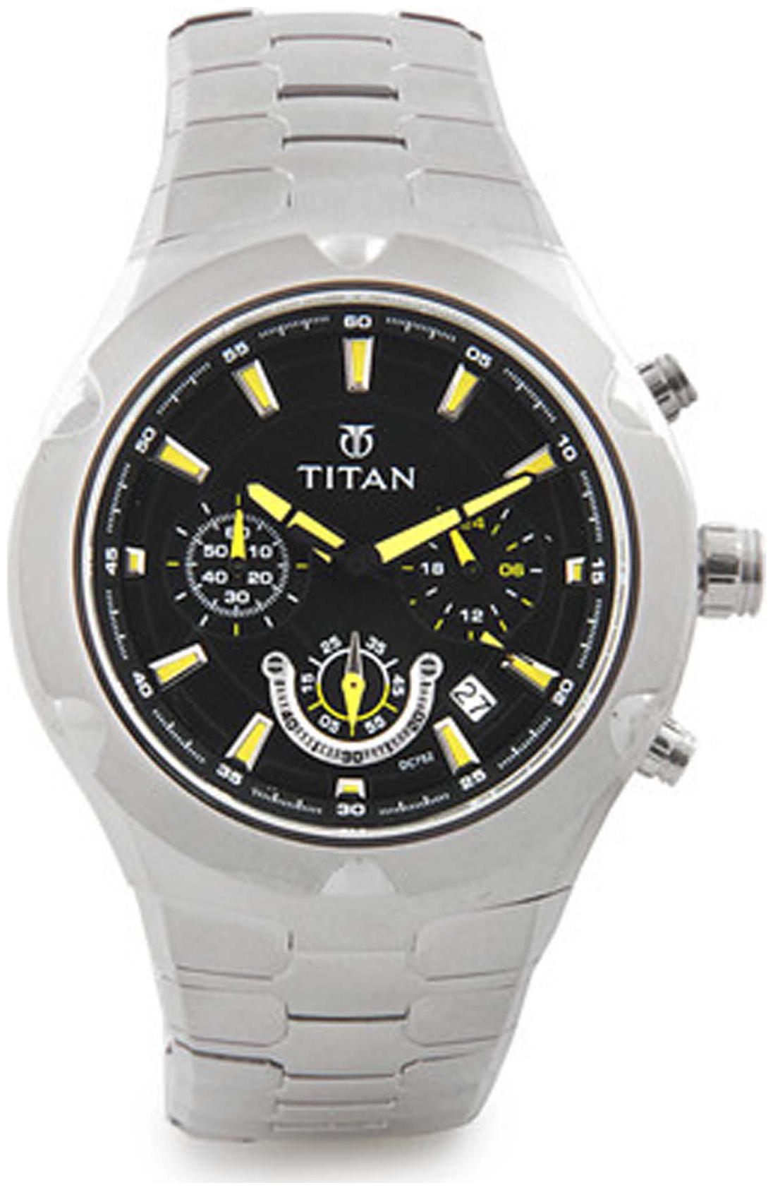 titan octane 90044km03 men's watch