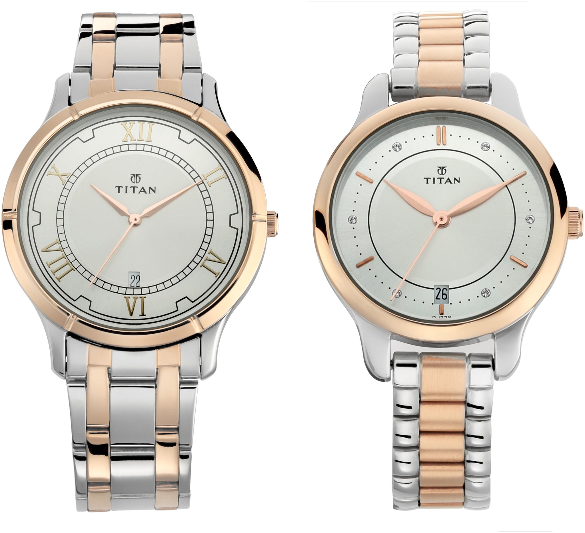 

Titan Analog Couple Watch