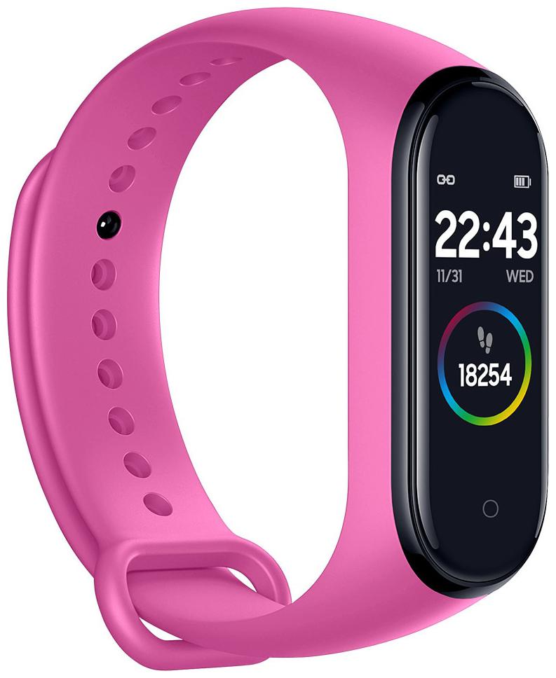 

TSV M4 Fitness Band Rubber Health Bracelet Free Size