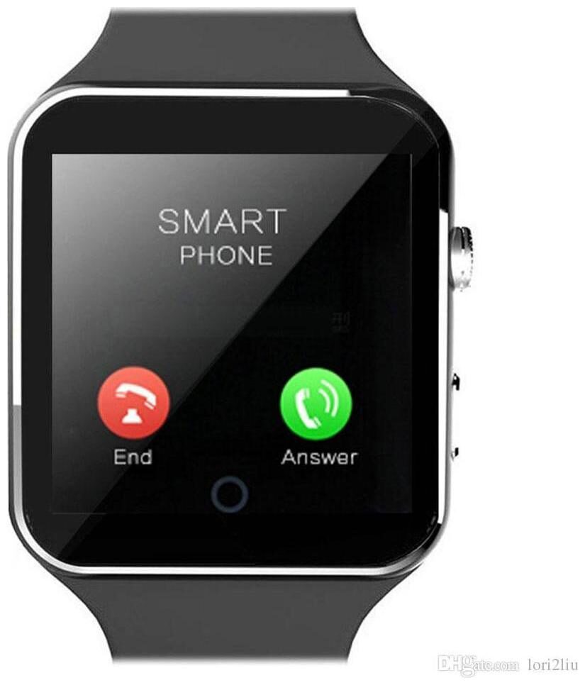 

TSV X6 Smart Watch with Camera and Sim Card Support with Apps Like Facebook and Whatsapp Intagram Twitter Etc (Black)