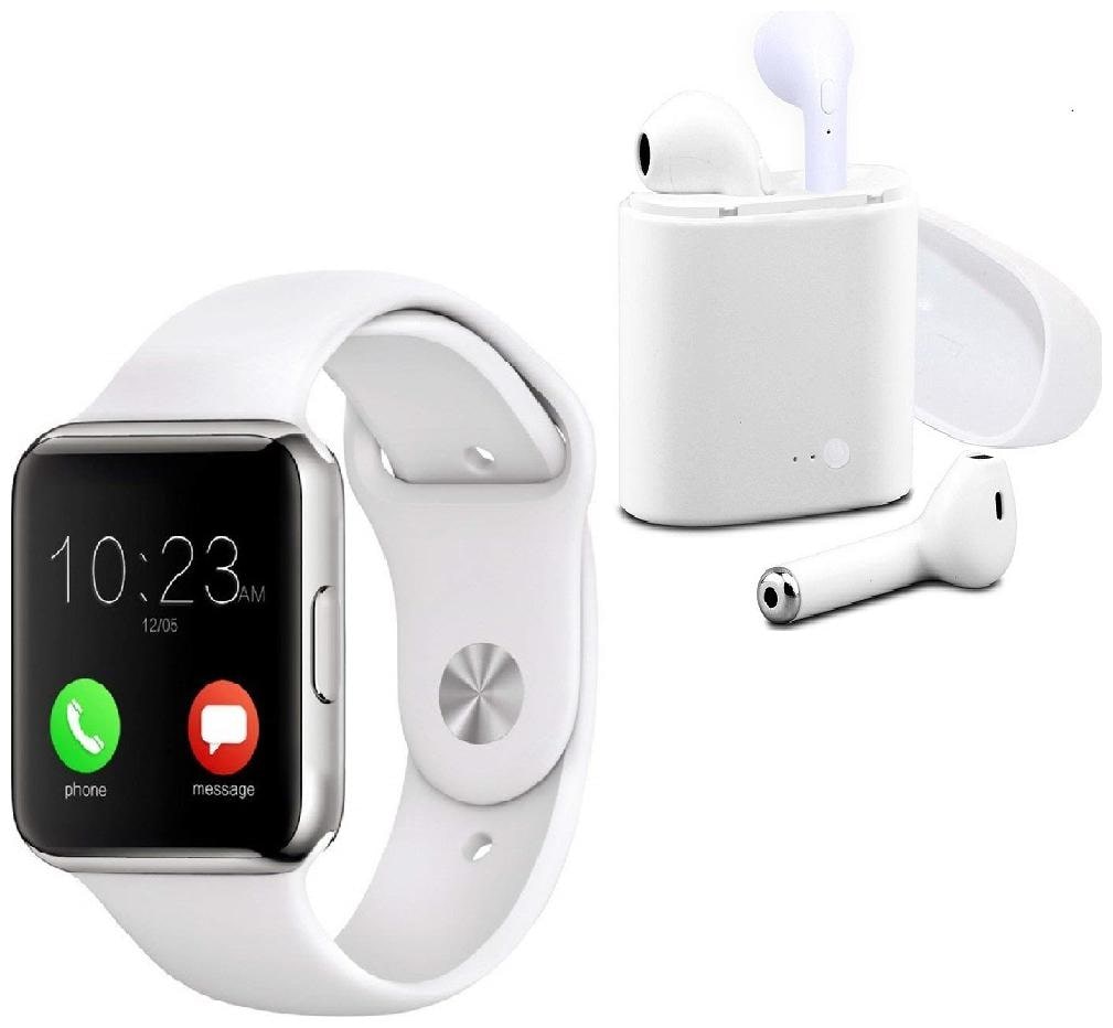 

VB Trade Smartwatches Phonewatch with Free Bluetooth Earphone