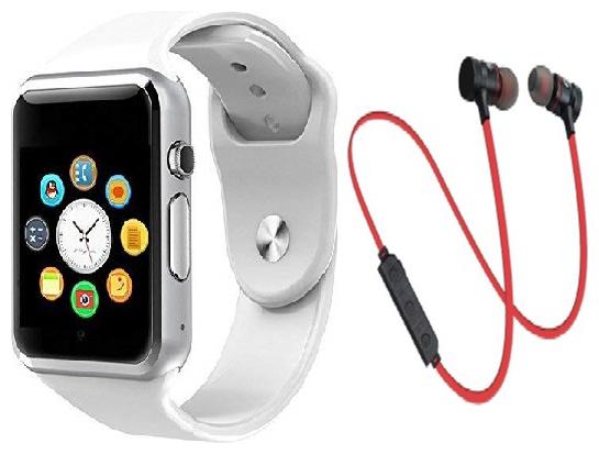 

VB Trade Smartwatches Phonewatch with Free Bluetooth Earphone