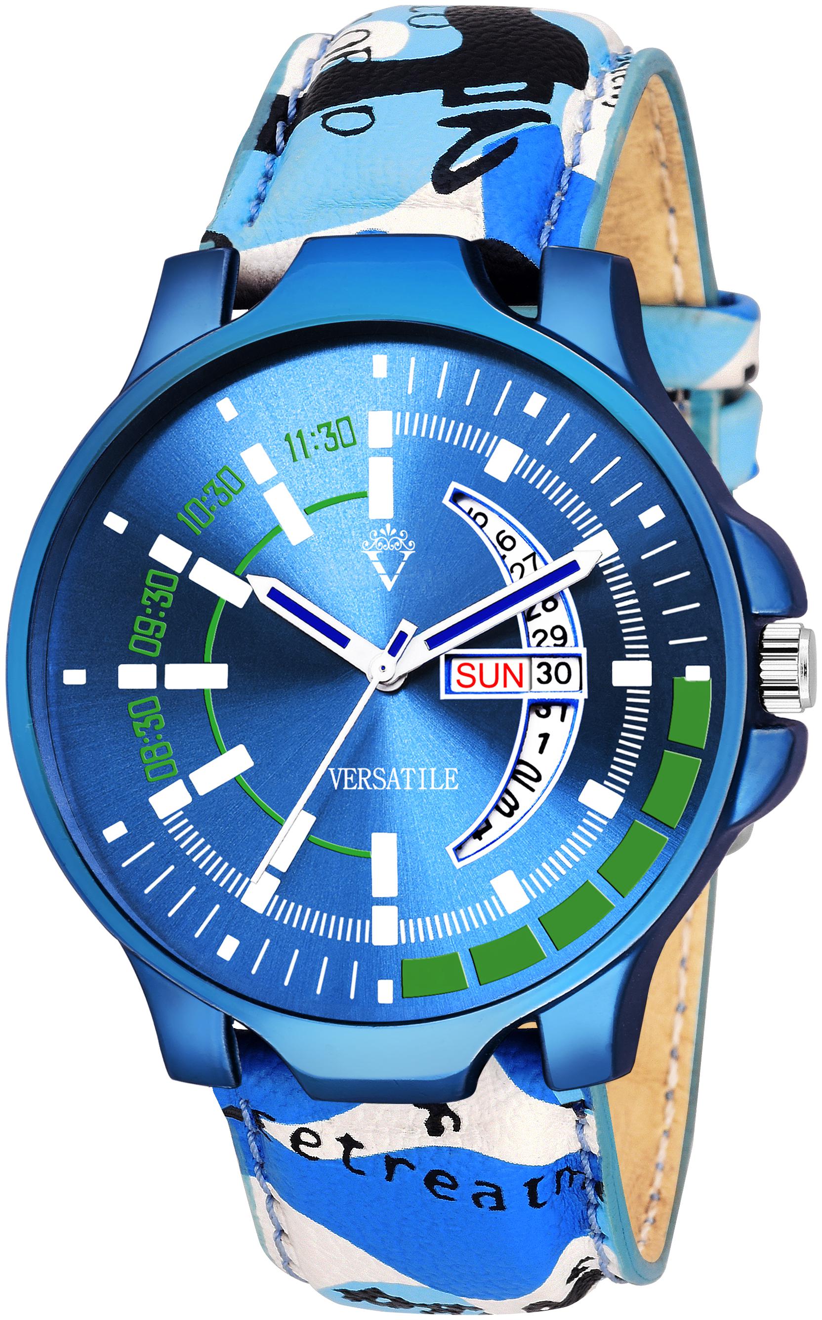 

Versatile Master Class Multi Functional Day And Date Watch For Boy S And Men S Analog Watch For Men
