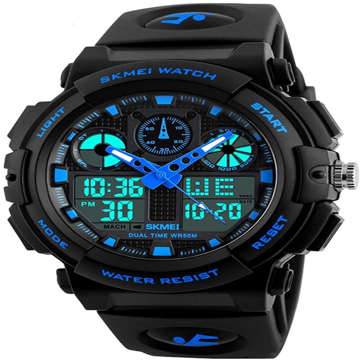 Vilam Skmei 0996 Blackdial 528 Analog Watch For Men by Bhavya Enterprise