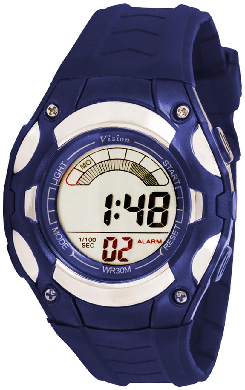 

Vizion Digital Multi-color Dial Sports-alarm-backlight Watch For Kids-v-8528019-6