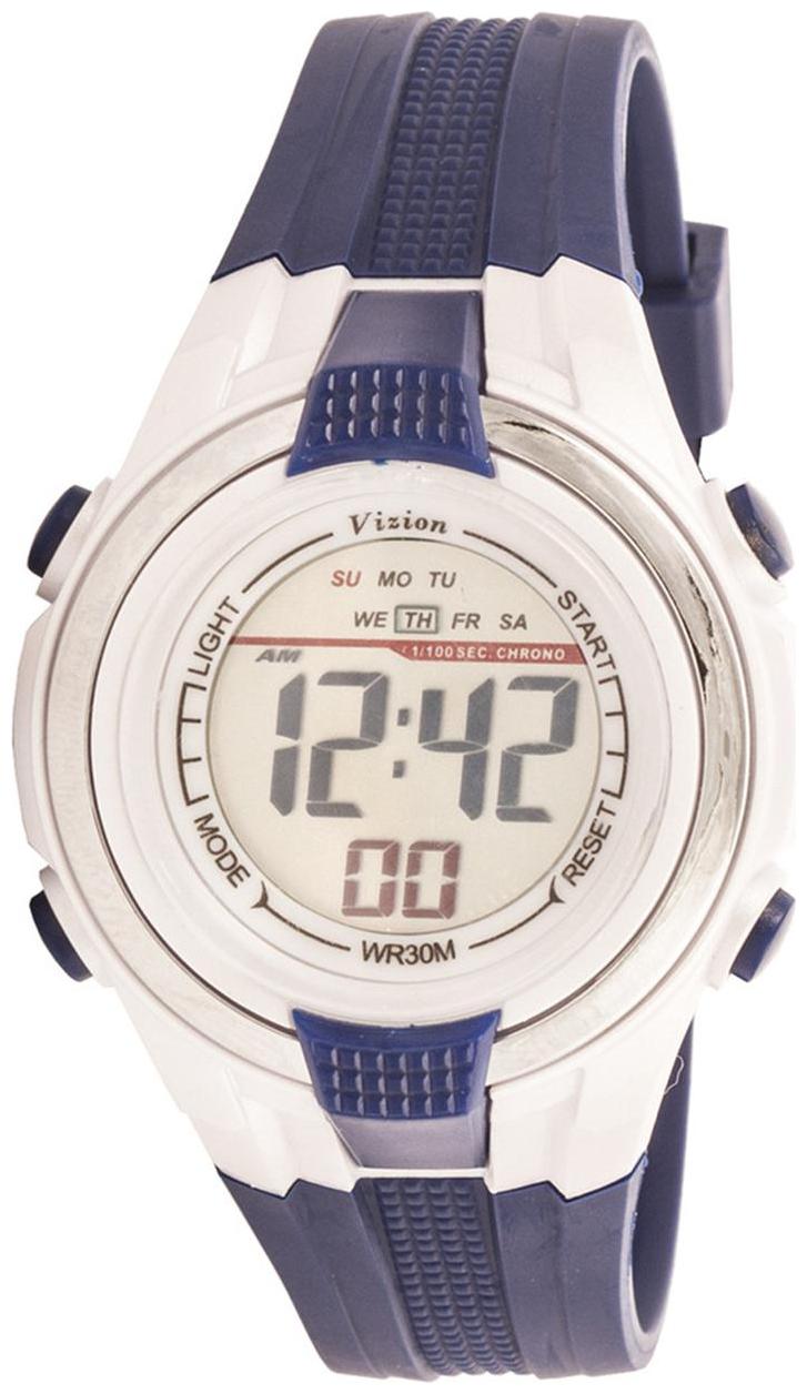 

Vizion Digital Multi-color Dial Sports-alarm-backlight Watch For Kids-v-8020082-2