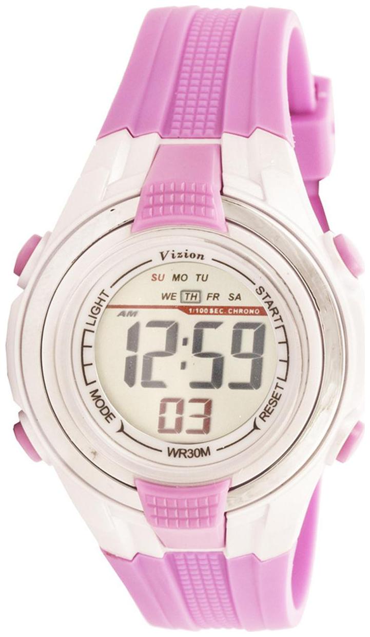 

Vizion Digital Multi-color Dial Sports-alarm-backlight Watch For Kids-v-8020082-4