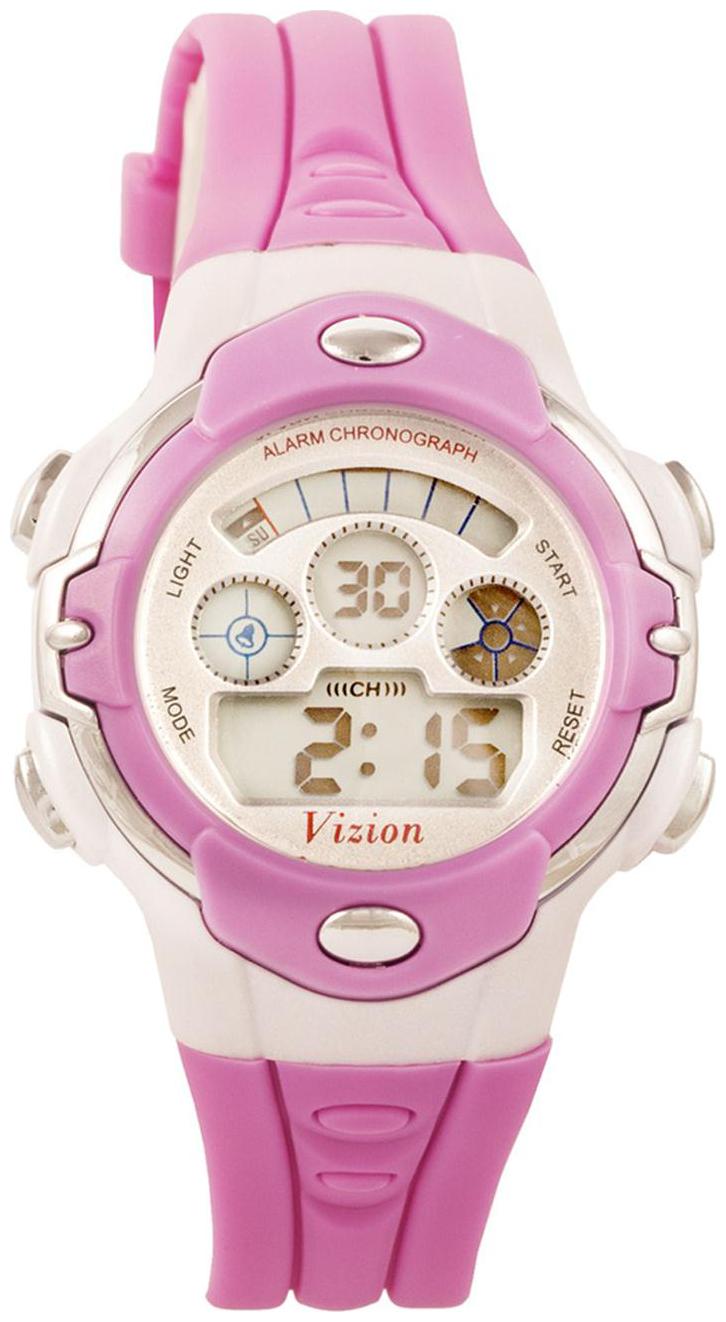 

Vizion Digital Multi-color Dial Sports-alarm-backlight Watch For Kids-v-8532033-4