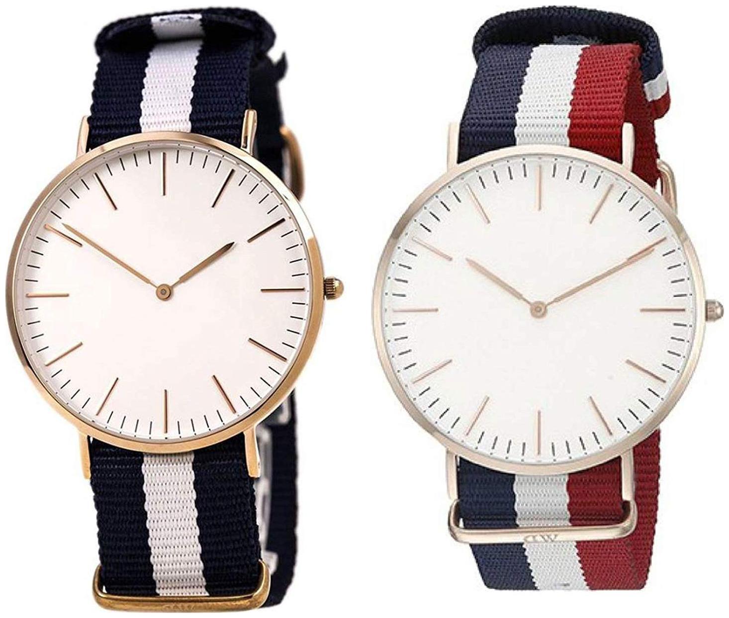 

wathcstar stylist sports white dial watches for men