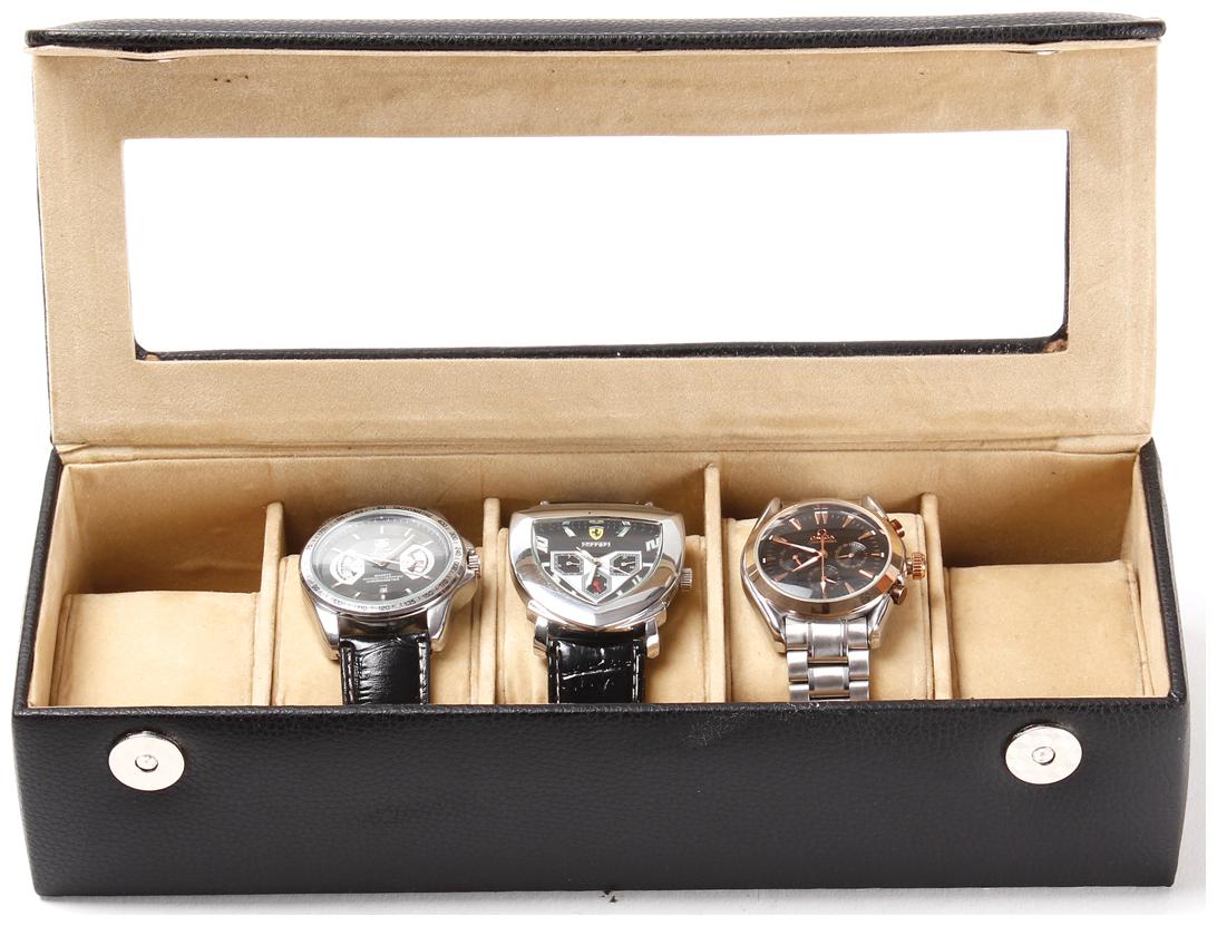 

Essart Black Pu Watchbox