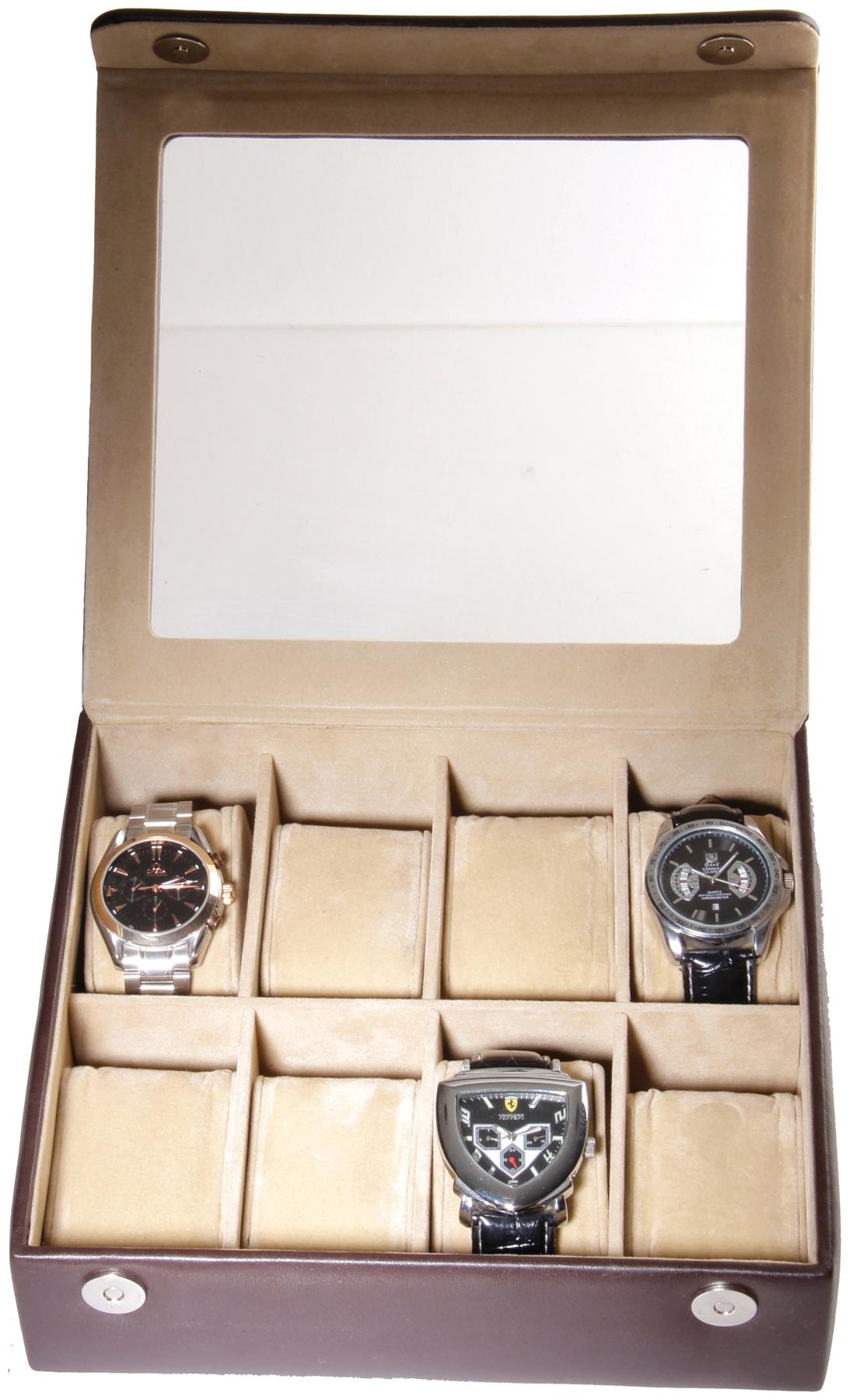

Essart Dark Brown Pu Watchbox