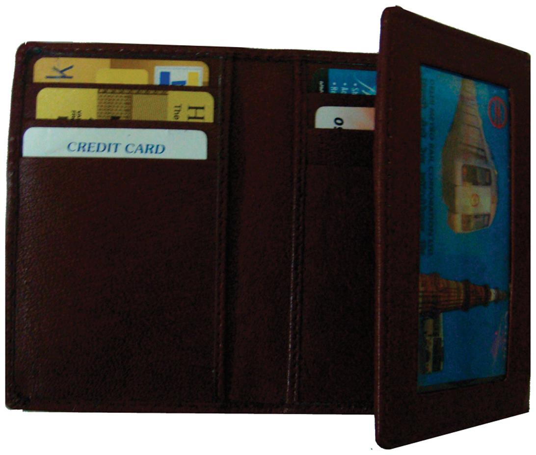 

Essart Red Leather Card Holder