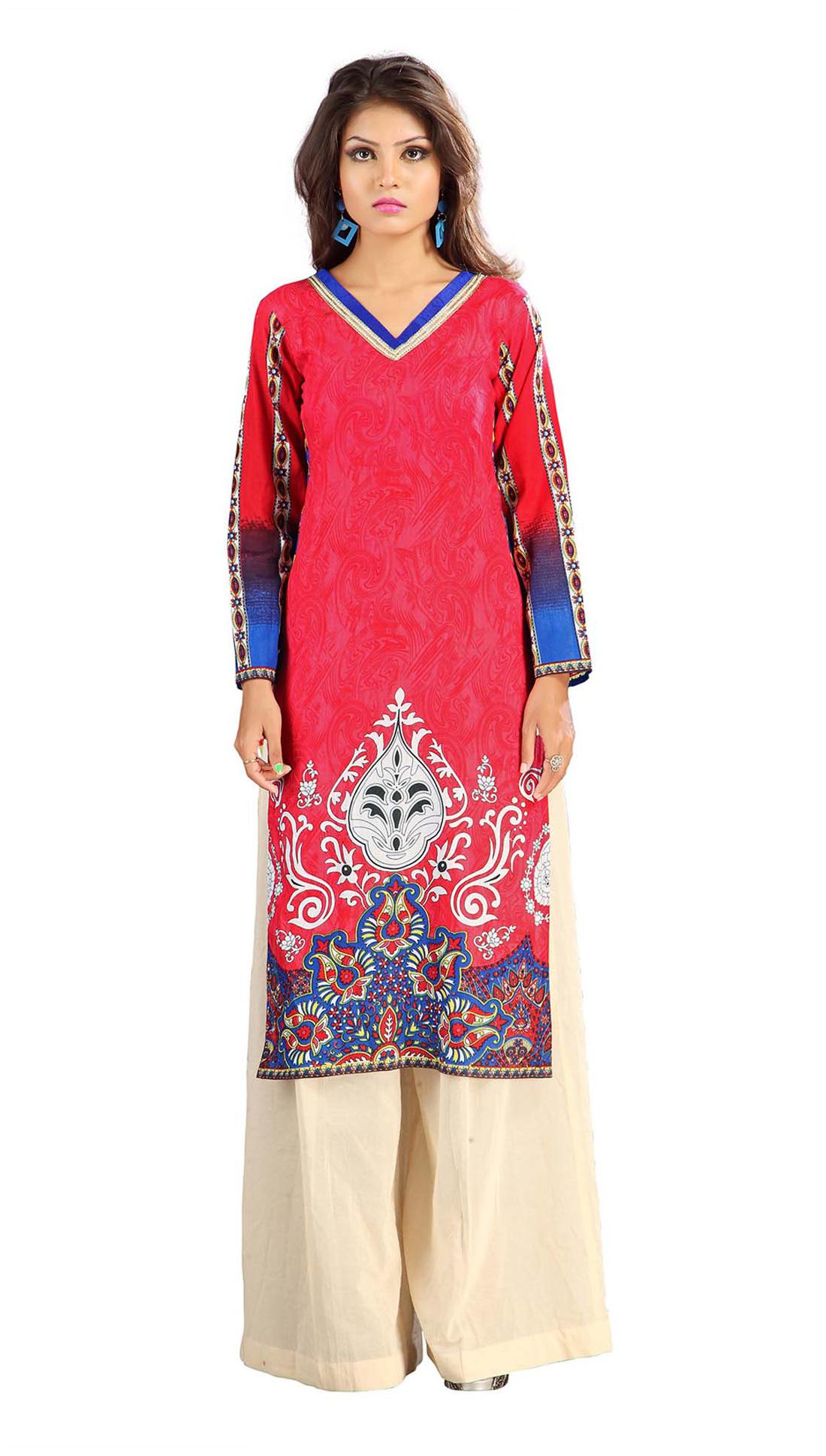 

Admyrin Cotton Printed Kurti (Size-XL)