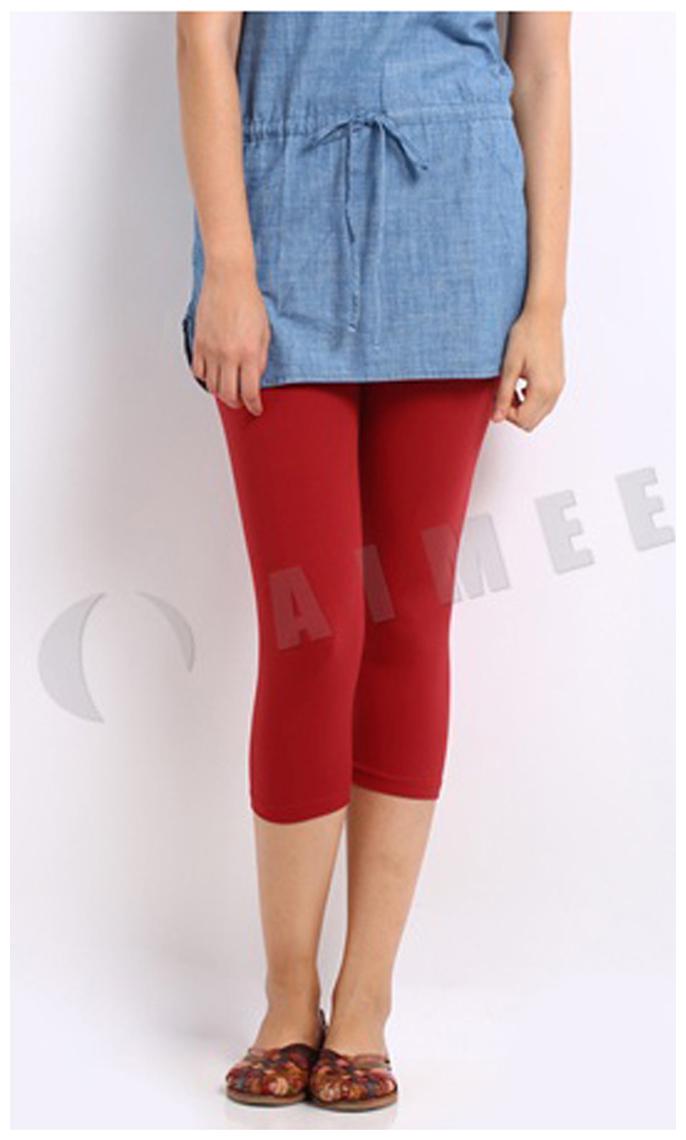 

Amoya Cotton Churidar - Red
