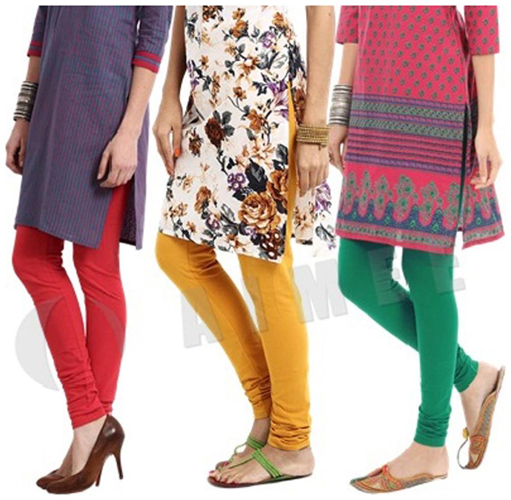 

Amoya Cotton Churidar - Multi