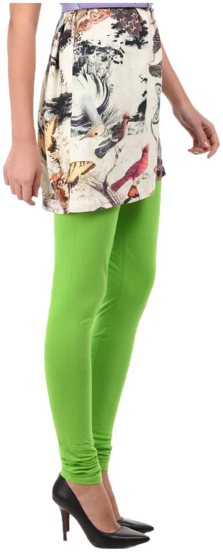 

Rashi Cotton Churidar - Green