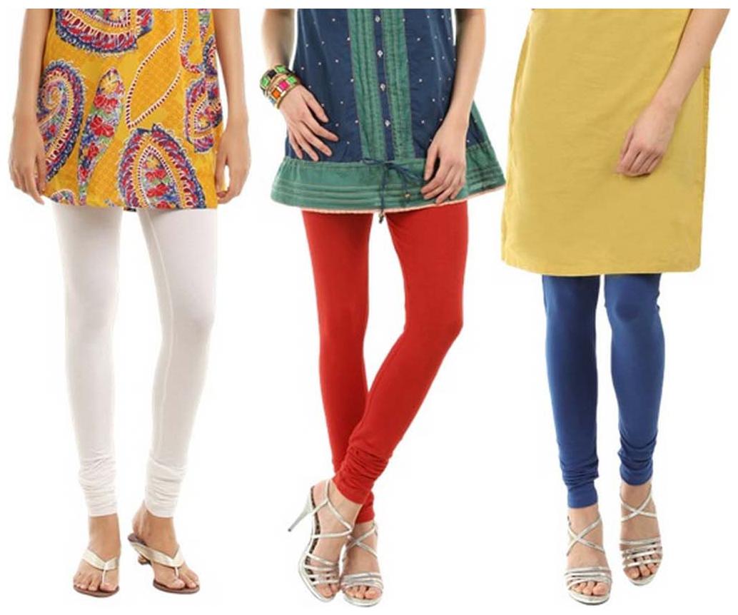 

Rashi Cotton Churidar - Multi
