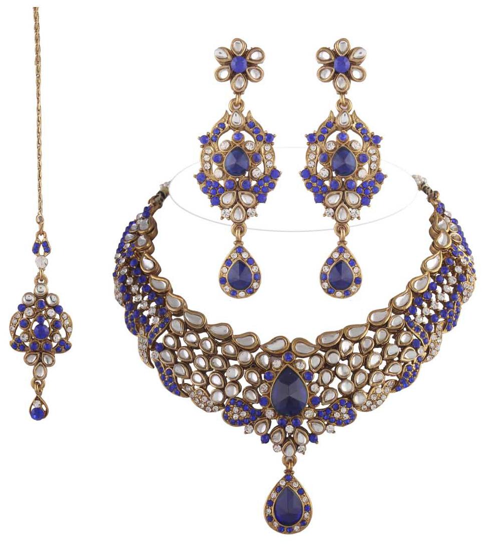 

I Jewels Hand Crafted Kundan Set For Women