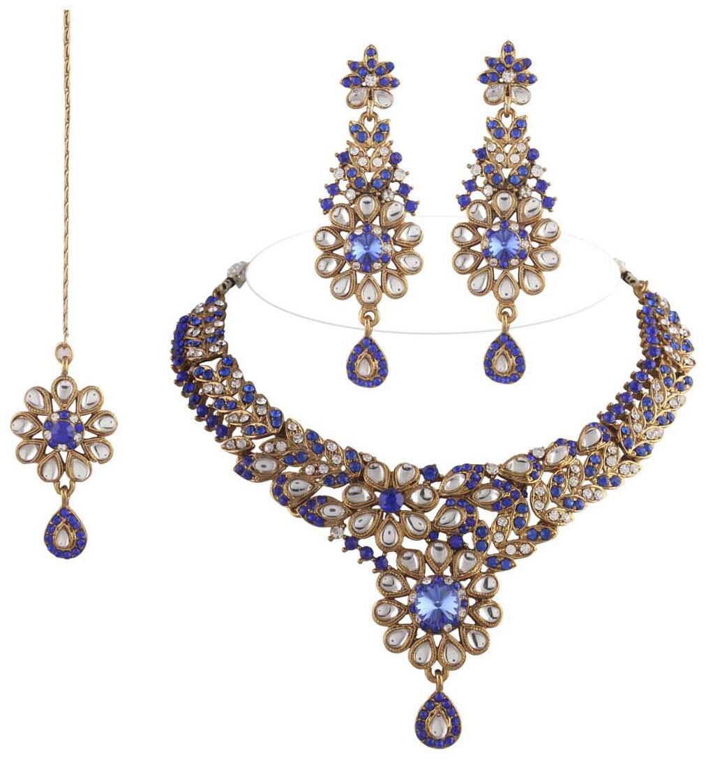 

I Jewels Hand Crafted Kundan Set For Women