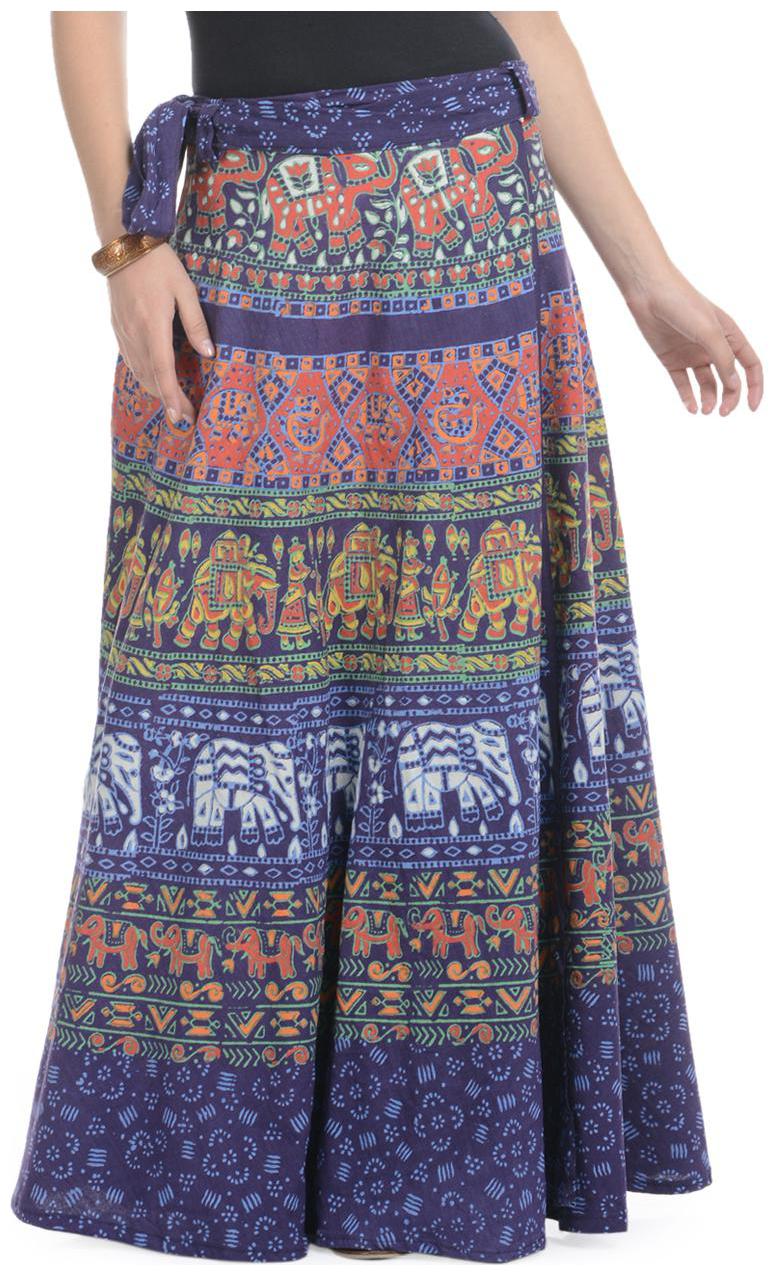 

Rajasthani Sarees Jaipuri Printed Cotton Skirt