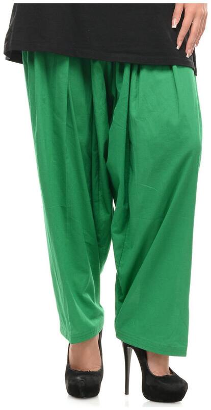 Sritika Green Women's Salwar (Size-XL)