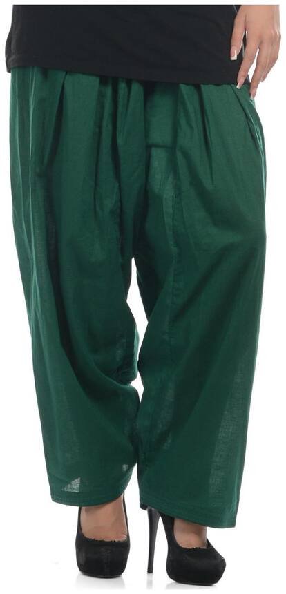 Sritika Green Women's Salwar (Size-S)