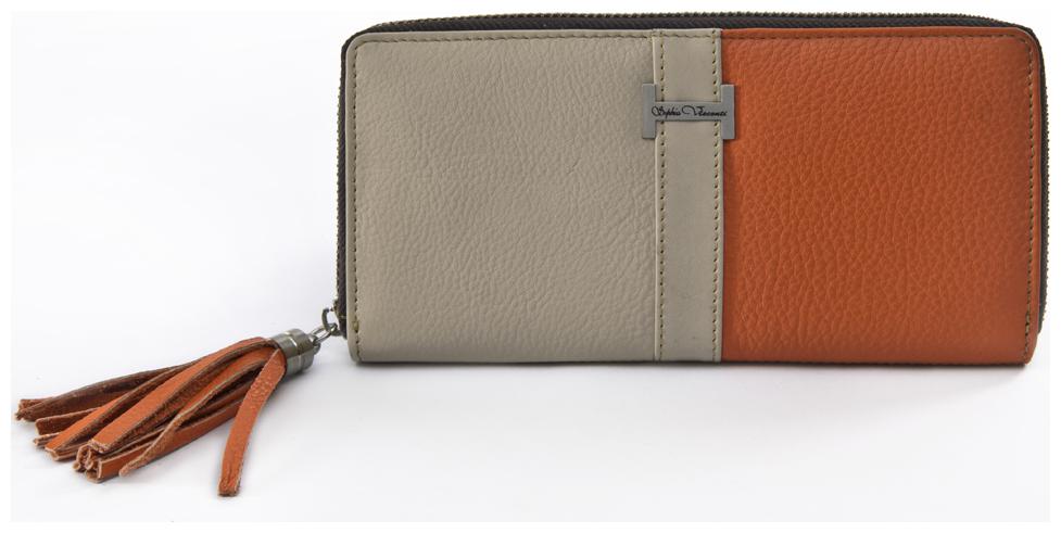 

Sophia Visconti American Zip Wallet Get 1 Designer Scarf Free (Assorted)