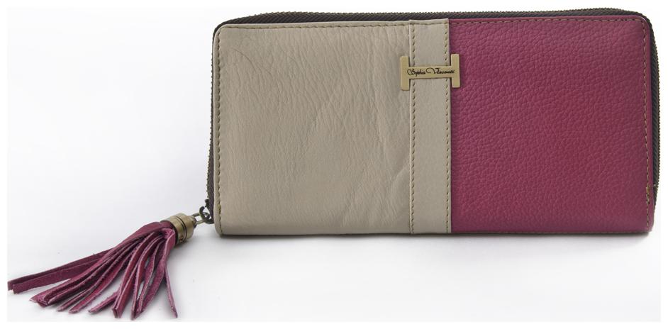 

Sophia Visconti Women Pink Leather Wallet