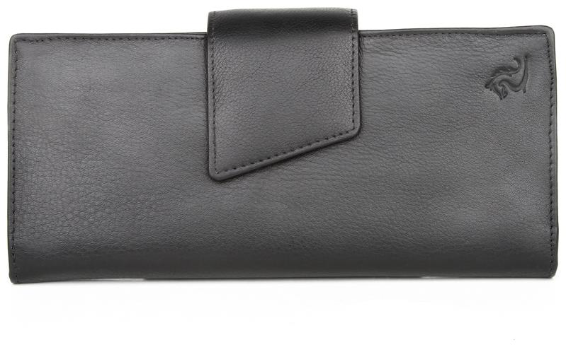 

Kara Women Black Leather Wallet
