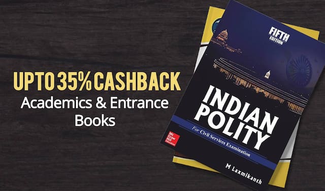 UPTO 35% CASHBACK for Academic & Entrance Examination Book