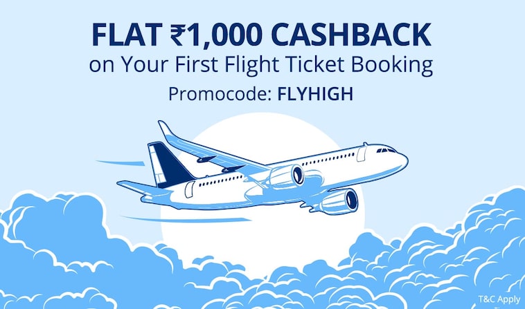 Flight Tickets | Flat Rs 1000 Cashback