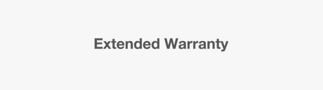 EXTENDED WARRANTY
