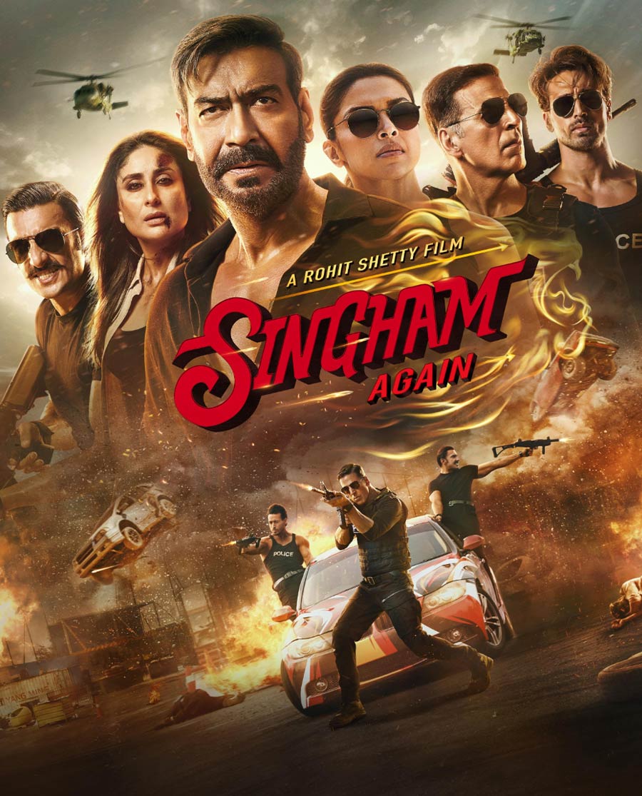 Singham Again (2024) Poster