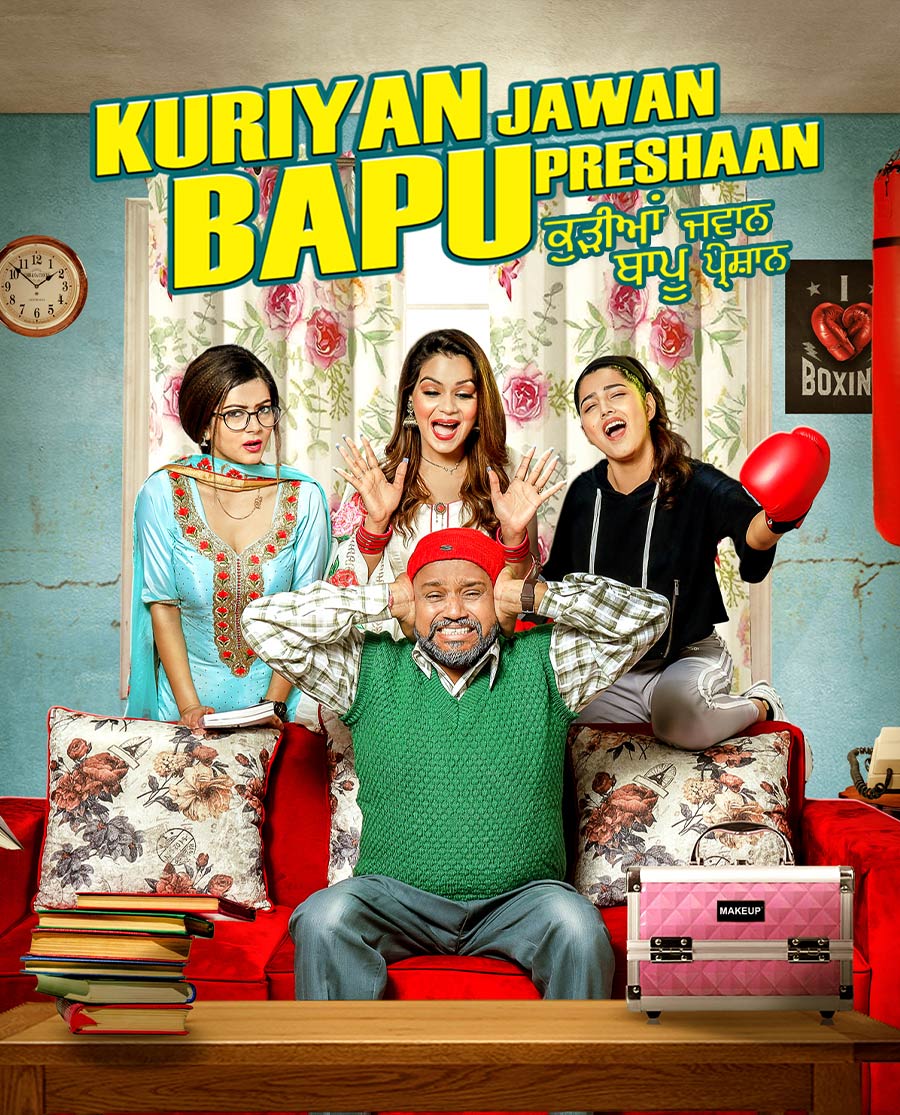 Kuriyan Jawan Bapu Preshaan (2021) Poster