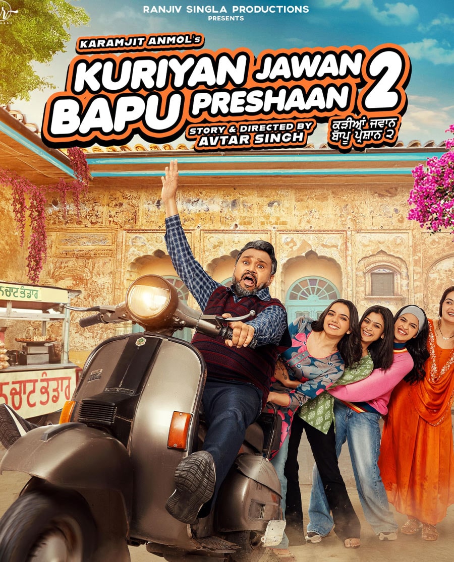 Kuriyan Jawan Bapu Preshaan 2 Poster
