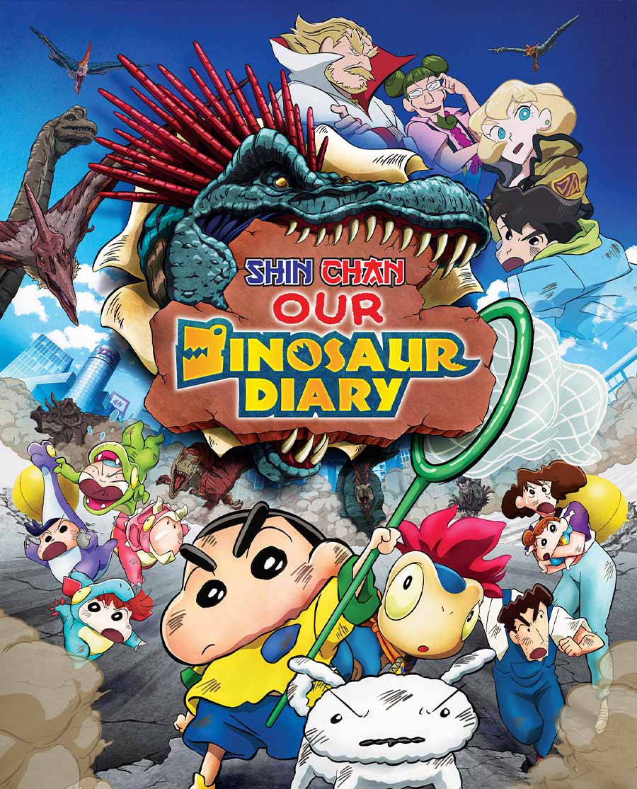 Shinchan: Our Dinosaur Diary Poster