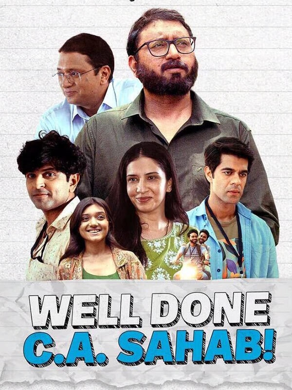 Well Done C.A. Sahab! 2025 Bollywood Movie CAMRip | Hindi | 720p 480p